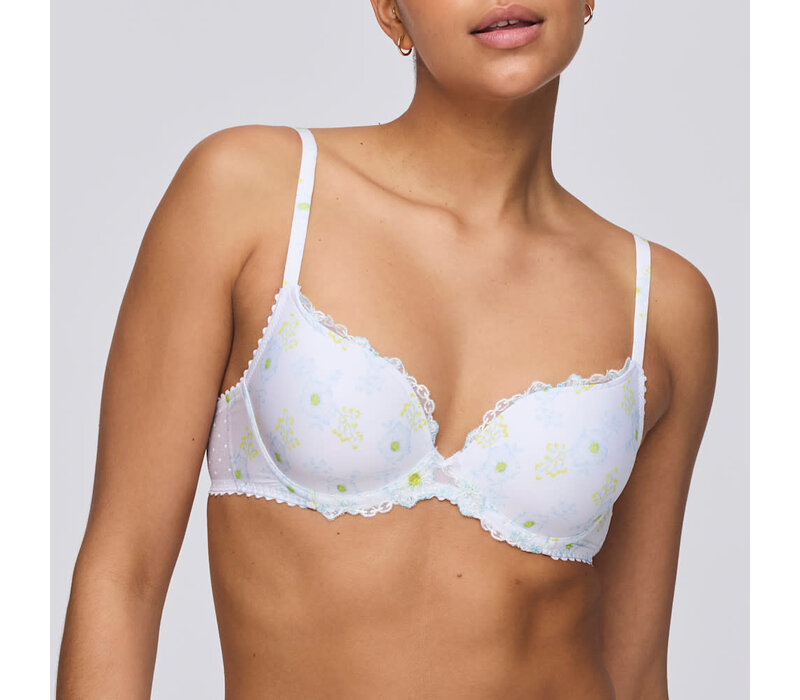 MJ Chen Padded Heart #0102686 White Yacht