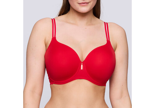 Prima Donna PD Twist East End Padded Heart #0241930 True Red