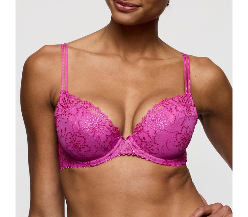 MJ Jane  Push-up Bra Removable Pads 0101337 Orchid Bliss
