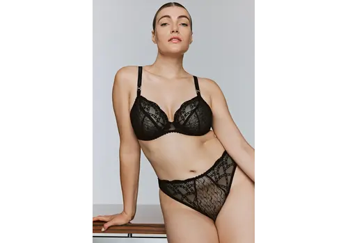 Prima Donna PD Naica Plunge Bra 0163594 Black