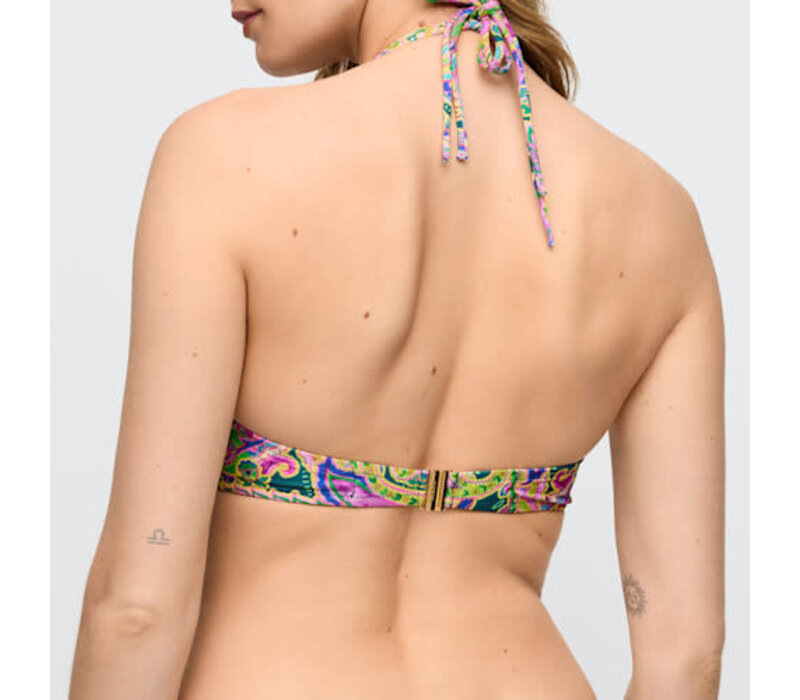 MJ Swimwear Jolise Padded Triangle Bikini #1008413 tropical Paisley