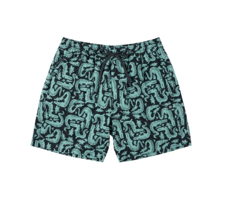 SAXX SEA TO SHORE 2N1 VOLLEY SHORT 6" CRE