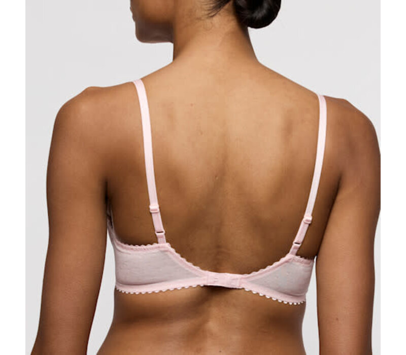 MJ Noova Padded Heartshape Bra #0103006 Gardenia Rose