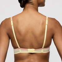 MJ LIZELOT Padded Heartshape Bra #0102896 French Vanilla