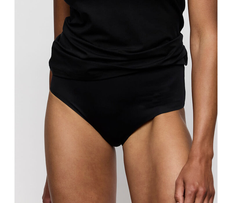 MJ Soft Studio Full Briefs 0503041 Black