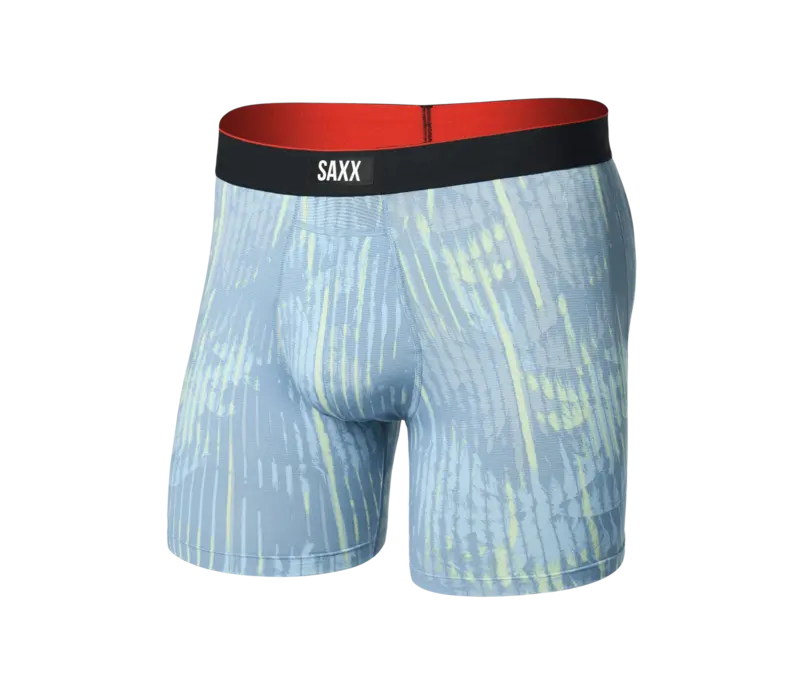 SAXX MULTI-SPORT MESH #SXBB75F-PSF PALM SCREEN-FADED DENIUM