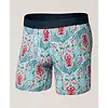 Saxx SAXX Smooth LUXE Micro Modal BOXER BRIEF #26S15BB - LFM LOBSTER FLOURISH-MINT