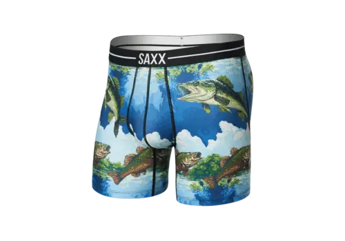 Saxx VOLT BREATHABLE MESH BOXER BRIEF #SXBB85 - BITMAP