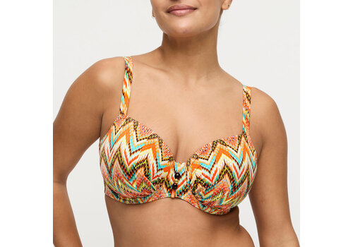 Prima Donna PDS Tubou Full Cup Bikini Top #4013810 Ikat Summer
