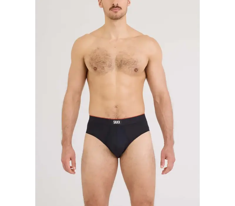 Saxx Multi Sport Mesh Brief #26S75BR Black