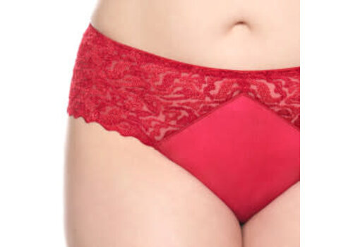 Louisa Bracq LB Electric Waves Shorty Brief #494*40 Rouge a Levres