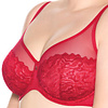 Louisa Bracq LB Electric Waves Scarf Bra #494*11 Rouge a Levres