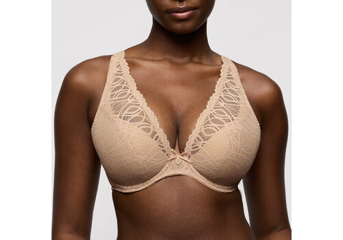 Prima Donna PD  Salerno Half Padded Plunge 0163532 Candy Ginger