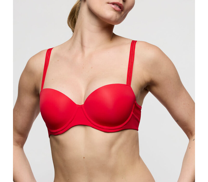 MJ Louie Padded Balcony 0122099 True Red