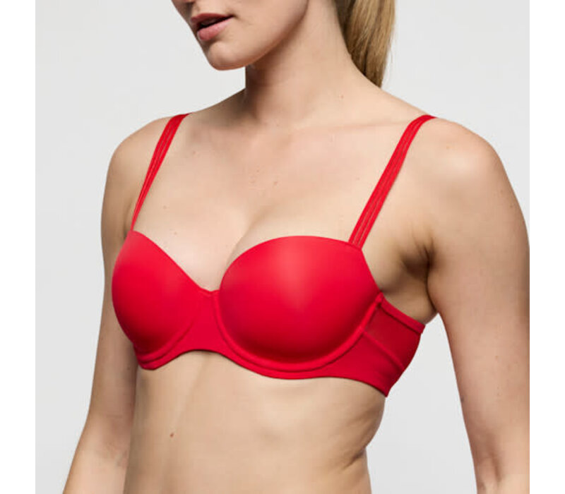MJ Louie Padded Balcony 0122099 True Red