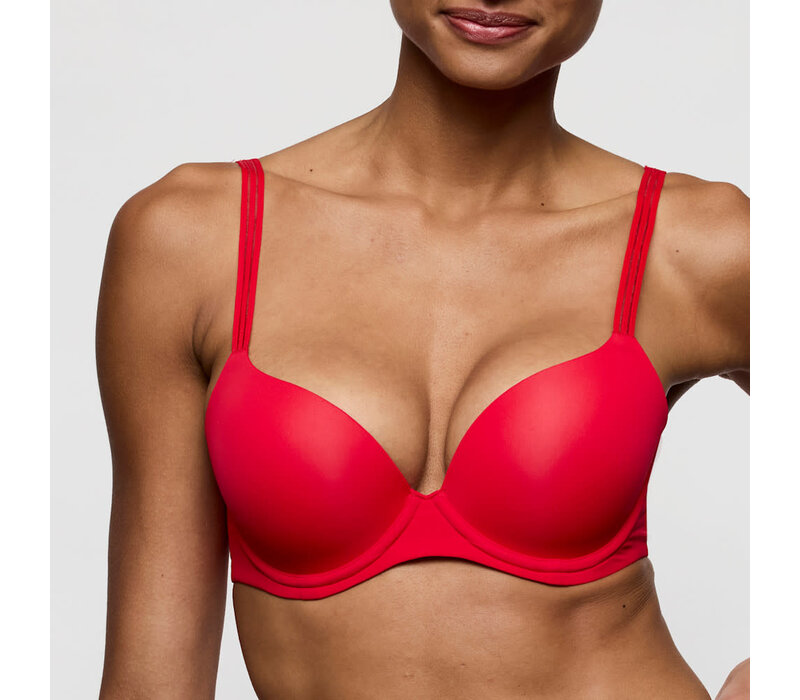 MJ Louie Push Up 0122097 True Red
