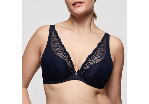 Prima Donna PD Salerno Half Padded Plunge 0163532  Midnight Blue