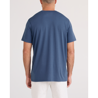 SAXX Droptemp Cooling Cotton TEE #SXTS82 - WID Washed Indigo