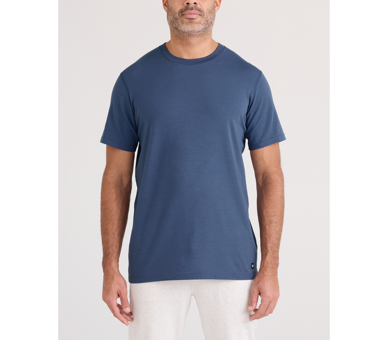 SAXX Droptemp Cooling Cotton TEE #SXTS82 - WID Washed Indigo