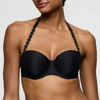 MJ Tom PADDED STRAPLESS #0120828 Charcoal