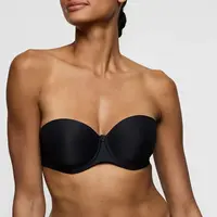 MJ Tom PADDED STRAPLESS #0120828 Charcoal