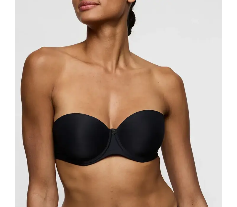 MJ Tom PADDED STRAPLESS #0120828 Charcoal