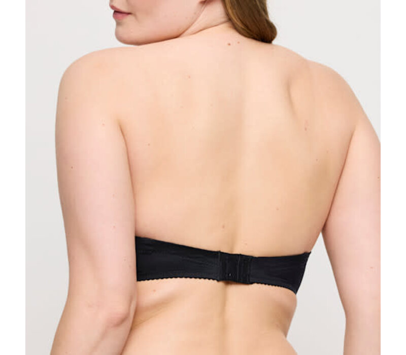PD Strapless Non Padded Satin 0161331 Black