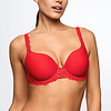 Marie Jo MJ  Cyrile PADDED HEART SHAPE 102926 True Red