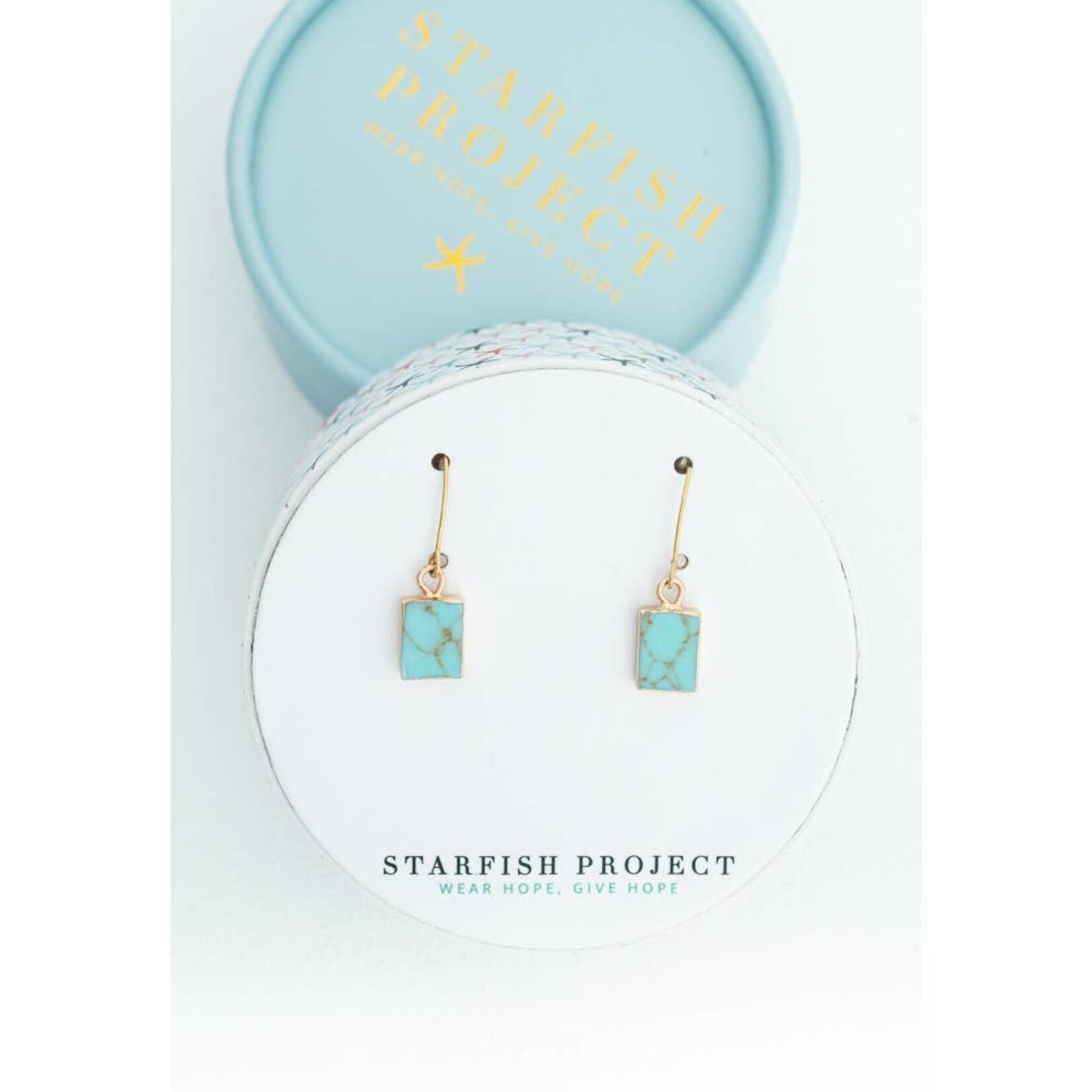 starfish Starfish Project Restored Turquoise Earrings