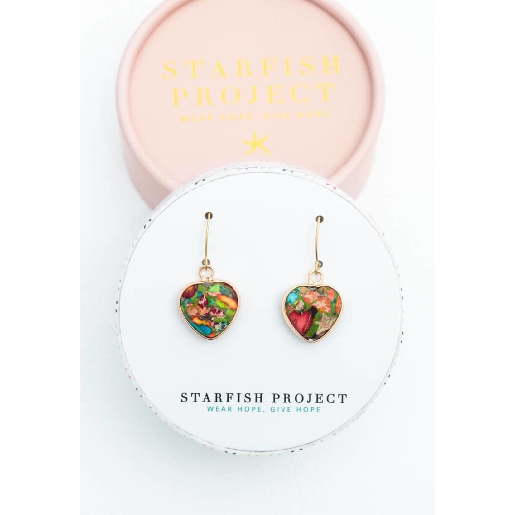 starfish Starfish Project Love In Bloom Jasper Earrings