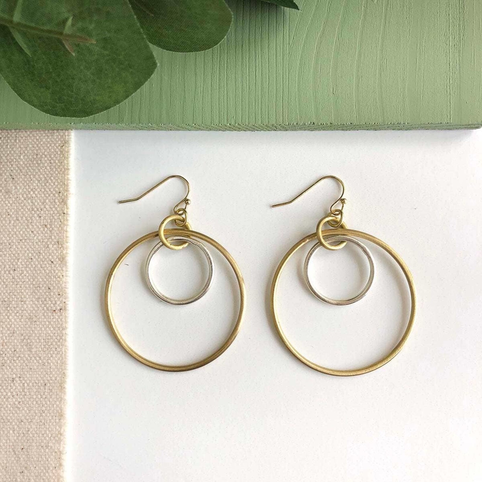 World Finds World Finds Borealis Hoop Earrings
