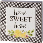 Primitives by Kathy Home Sweet Home Block Sign