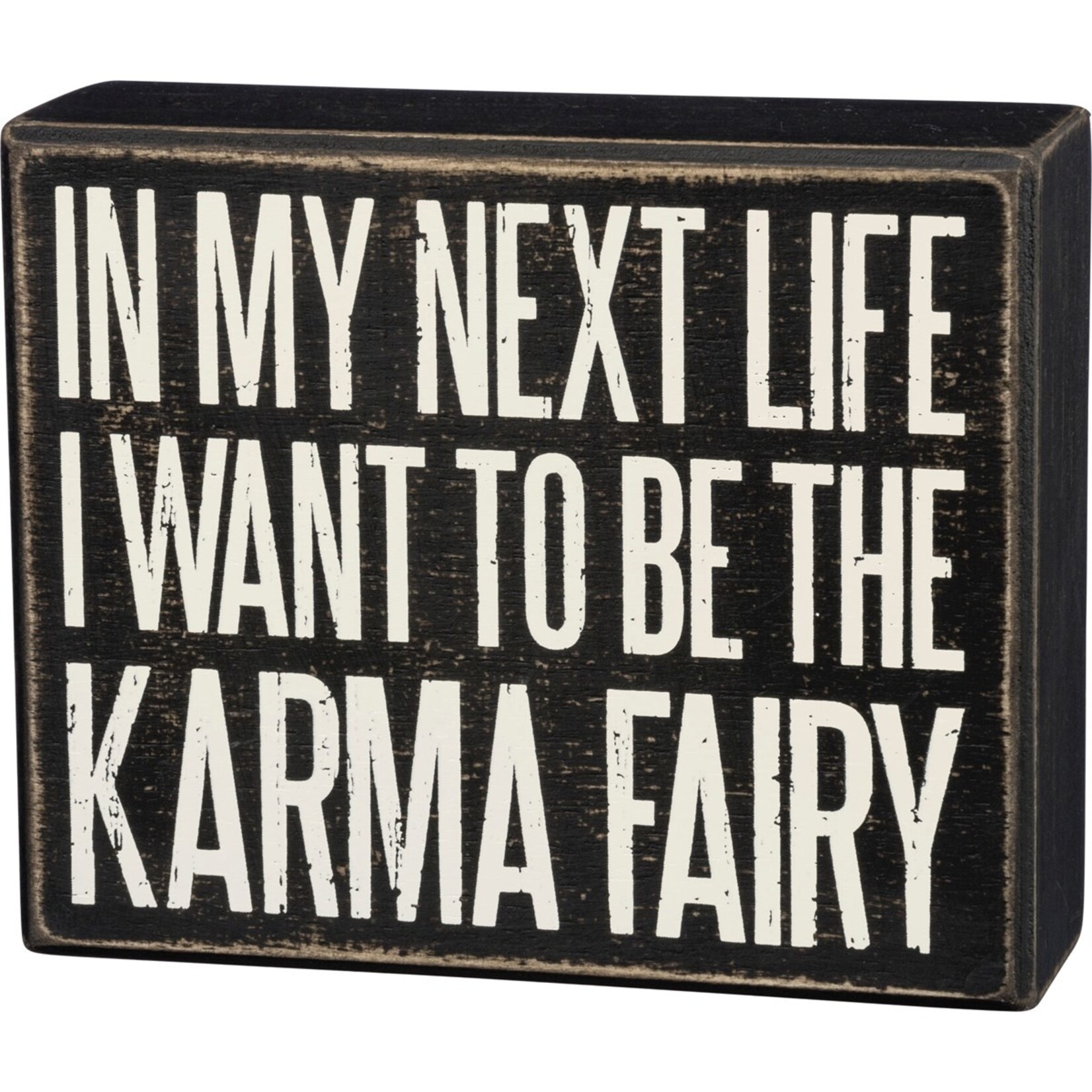 Primitives by Kathy Primitives by Kathy - Karma Fairy Box Sign