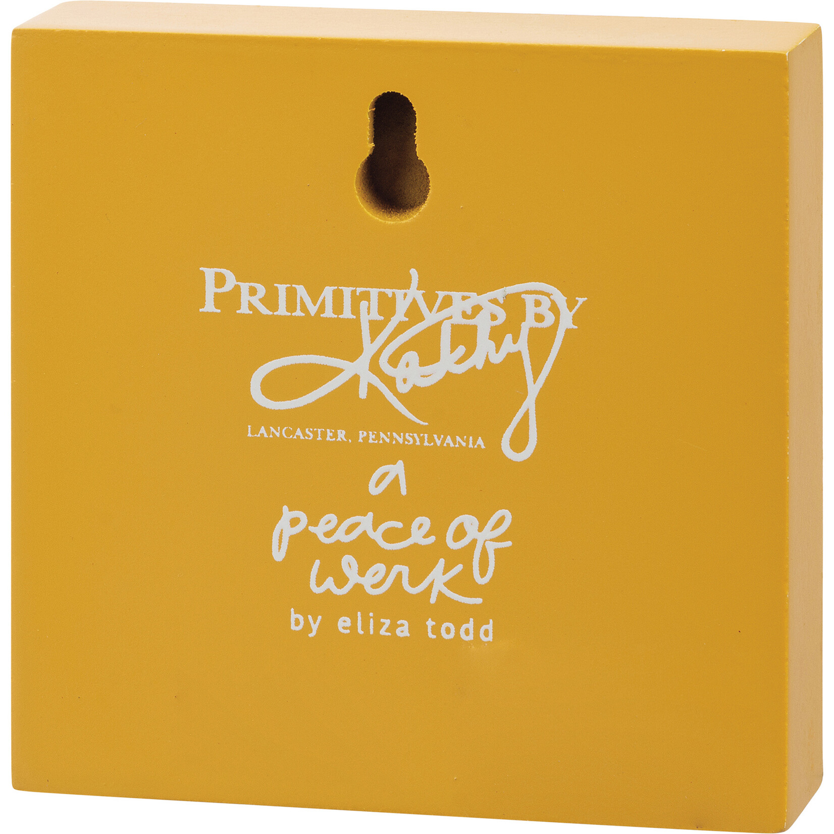 Primitives by Kathy Primitives by Kathy- Protect Your Peace Block Sign