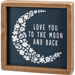 Primitives by Kathy Moon and Back Floral Inset Sign