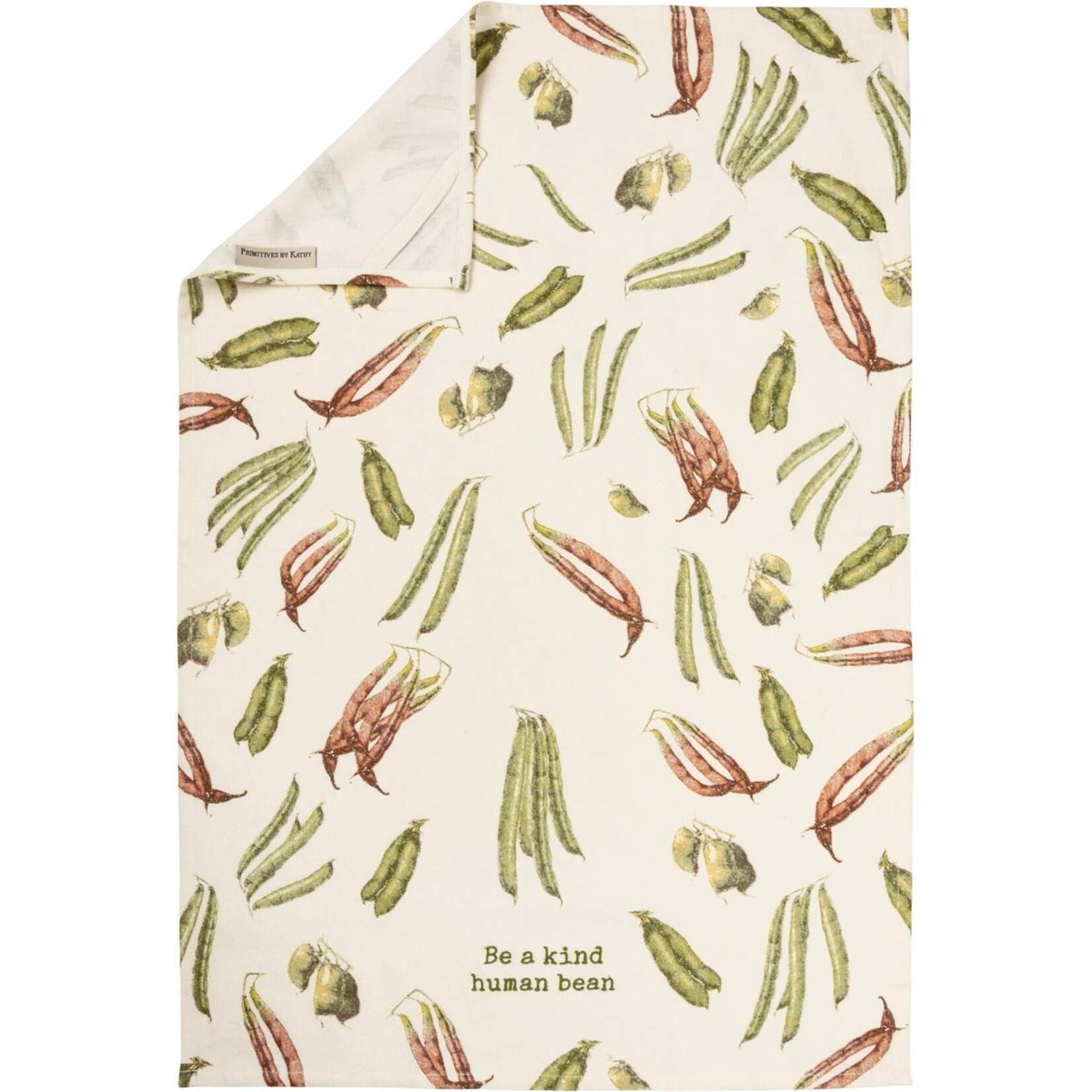 Primitives by Kathy Primitives by Kathy Be A Kind Human Bean Kitchen Towel