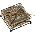 Primitives by Kathy Lake Coaster Set