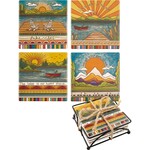 Primitives by Kathy Happy Place Lake Coaster Set