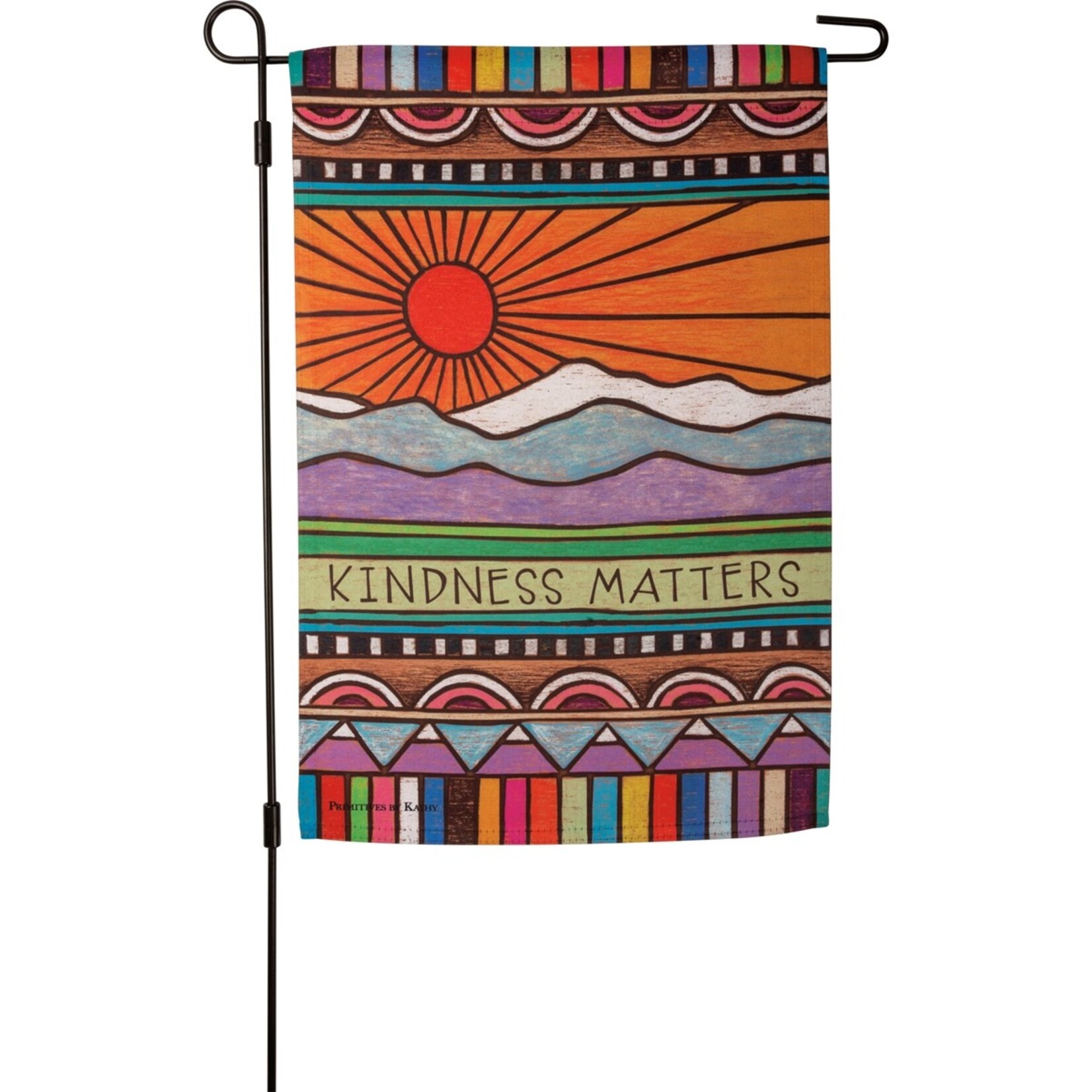 Primitives by Kathy Primitives by Kathy- Garden Flag - Kindness Matters