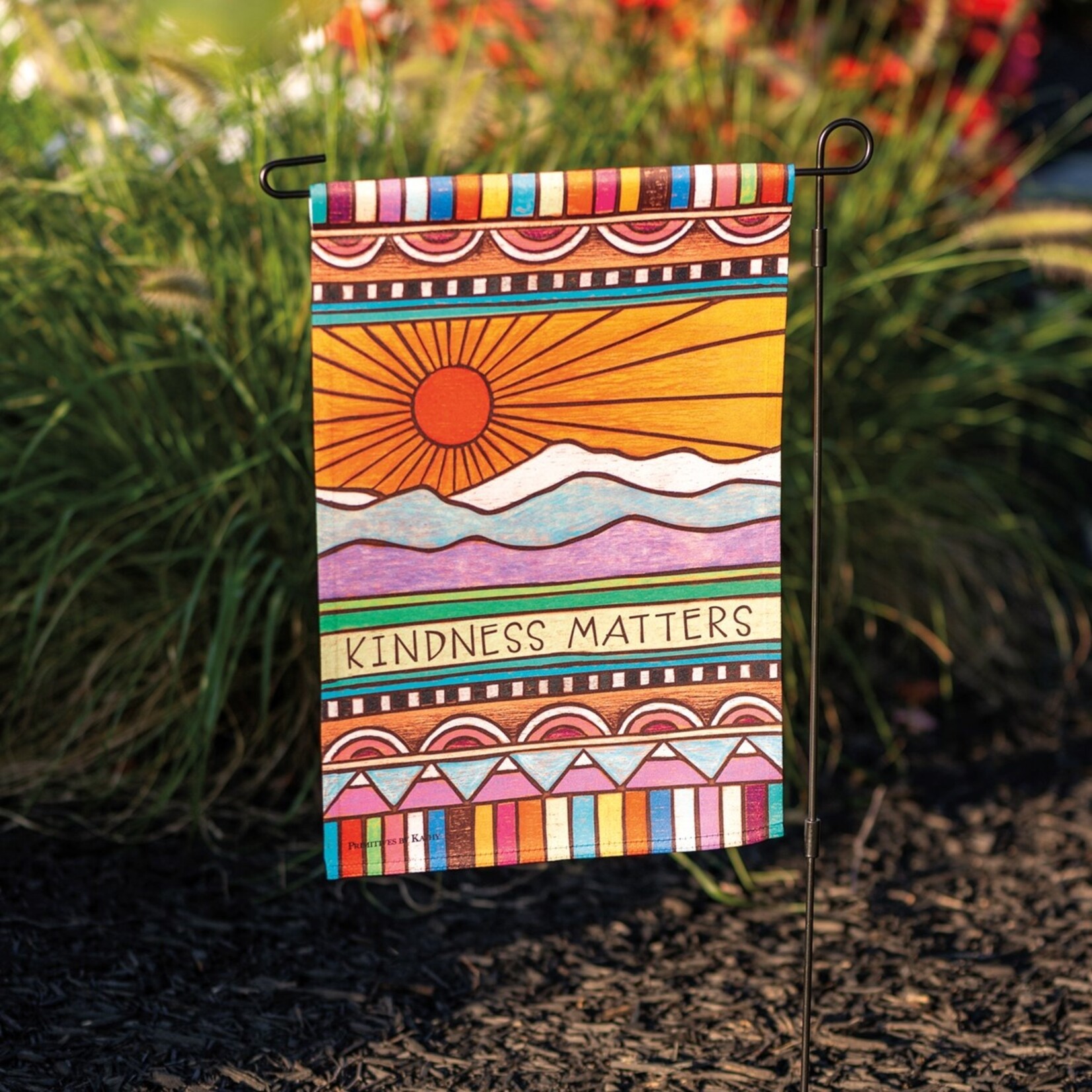 Primitives by Kathy Primitives by Kathy- Garden Flag - Kindness Matters