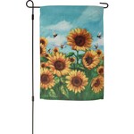 Primitives by Kathy Sunflower Garden Flag