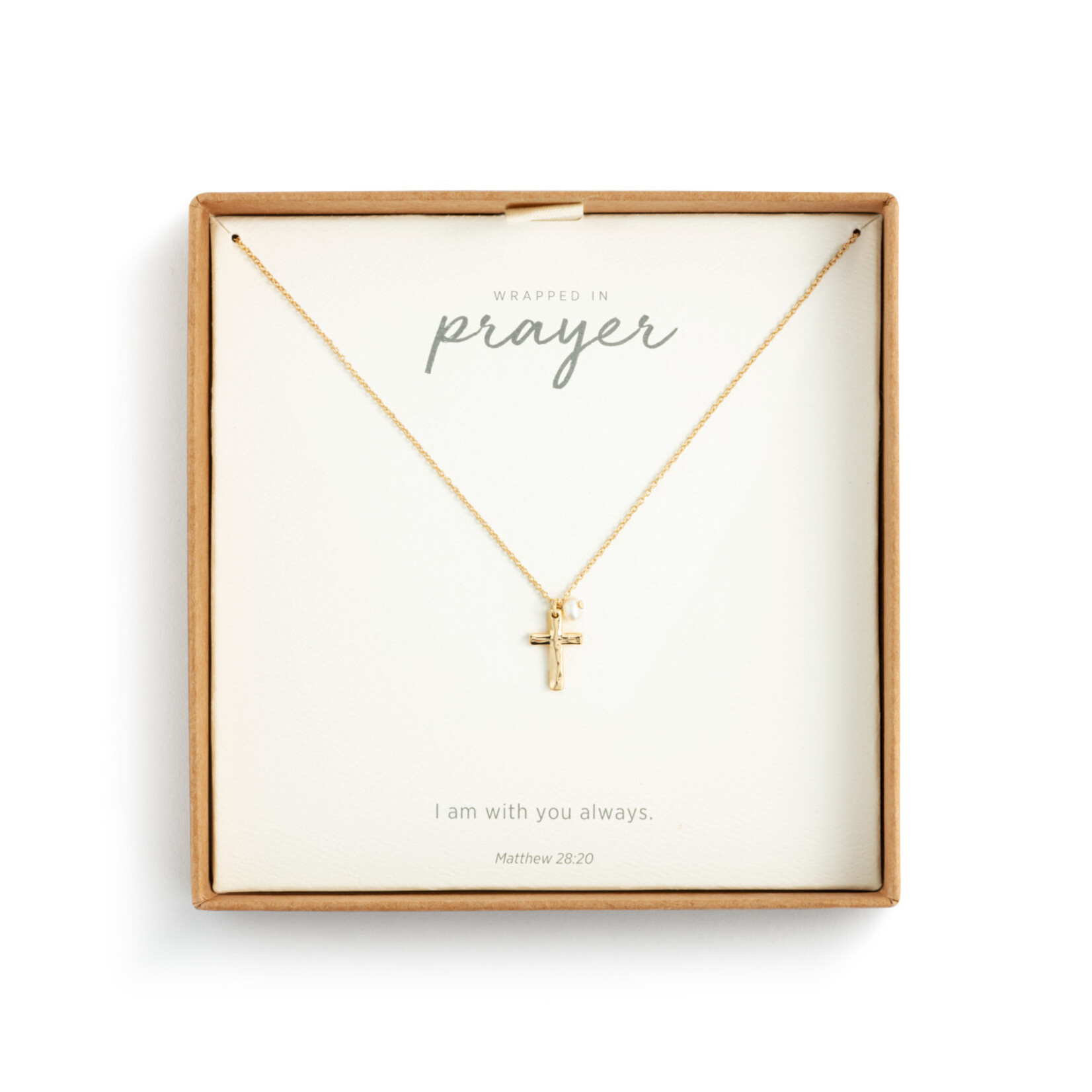 Demdaco Demdaco - Dainty Cross Necklace