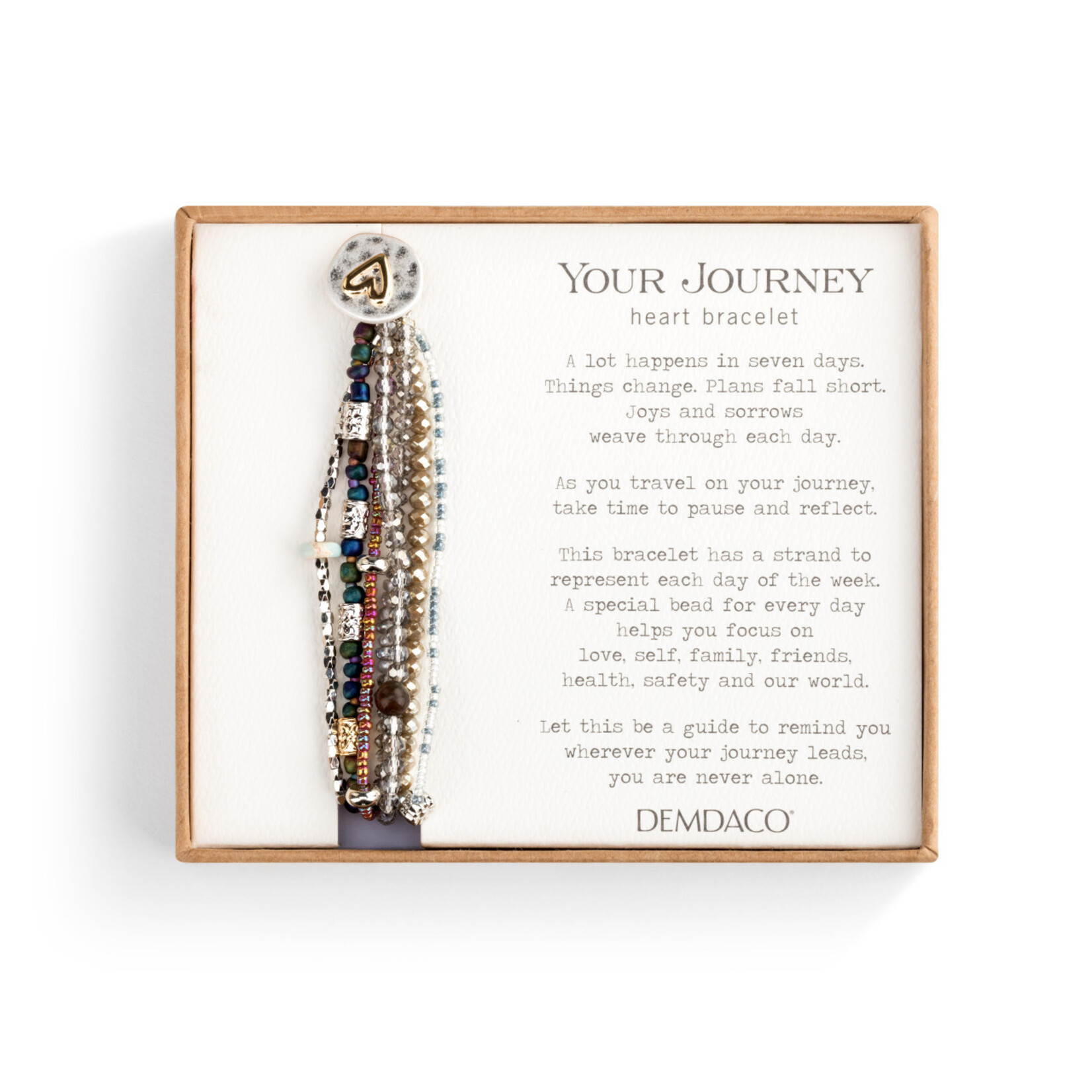 Demdaco Demdaco- Beaded Love Bracelet