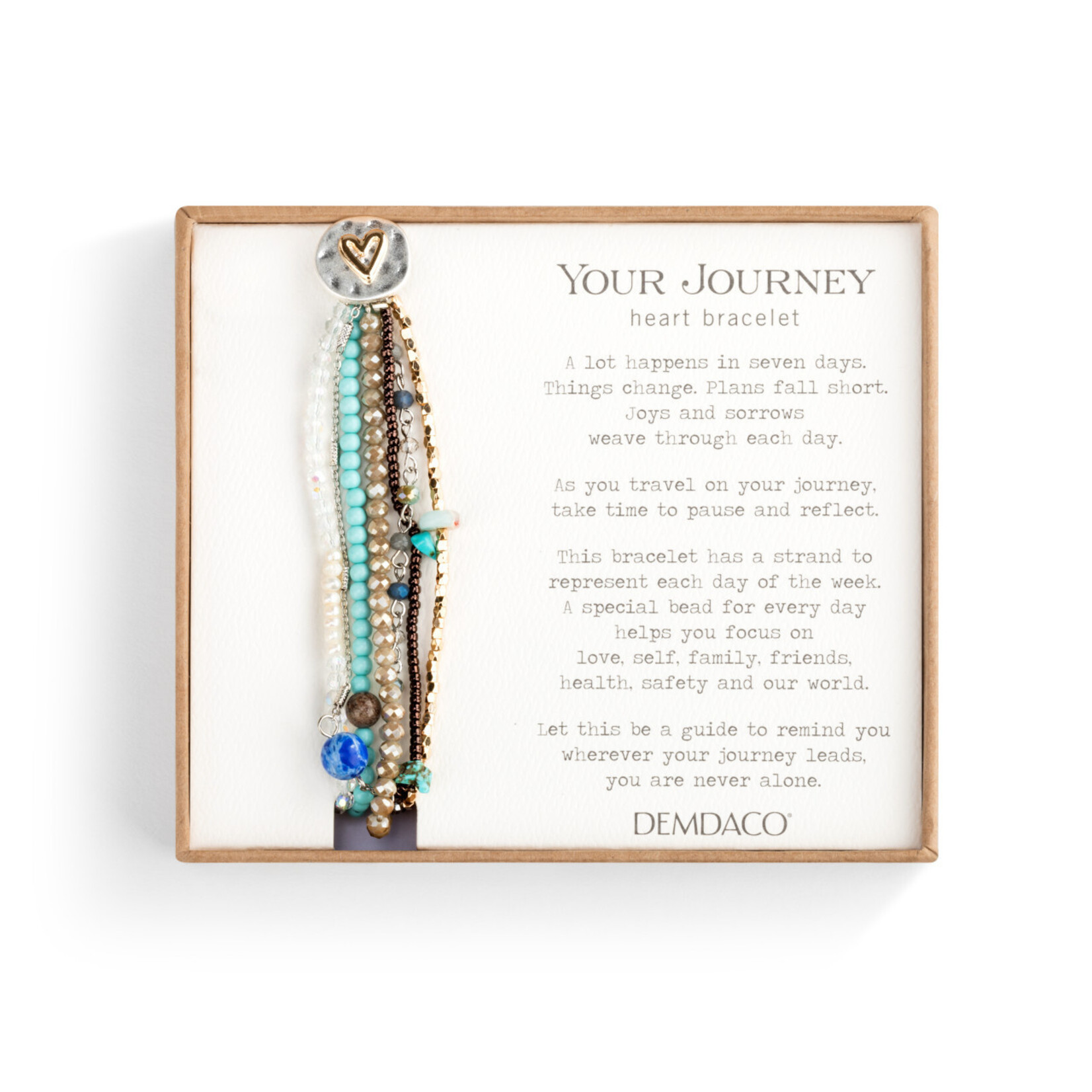 Demdaco Demdaco- Beaded Love Bracelet