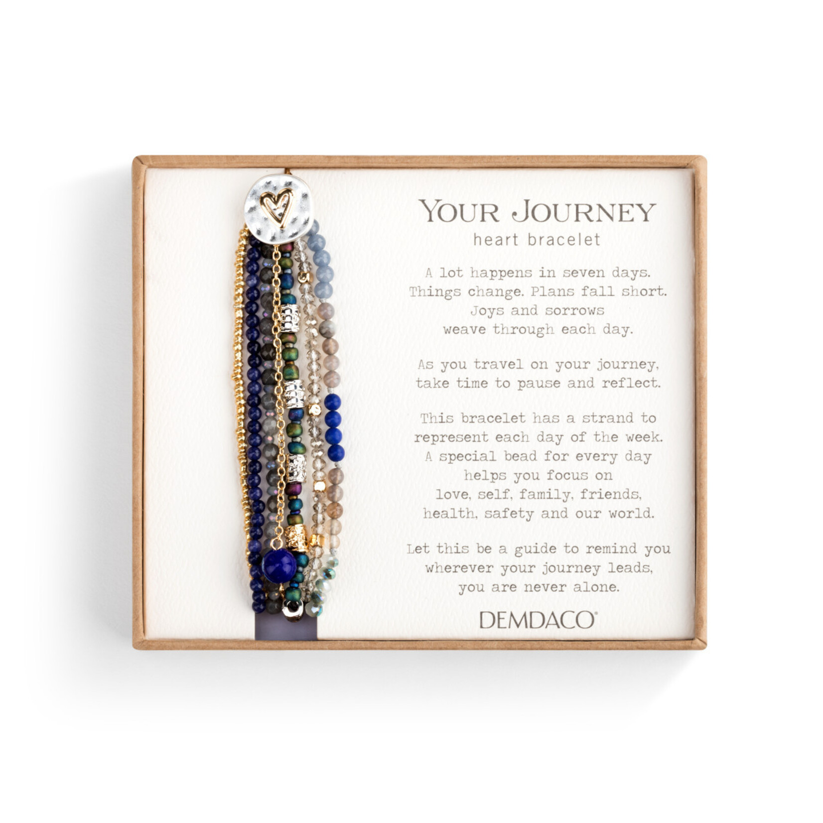 Demdaco Demdaco- Beaded Love Bracelet