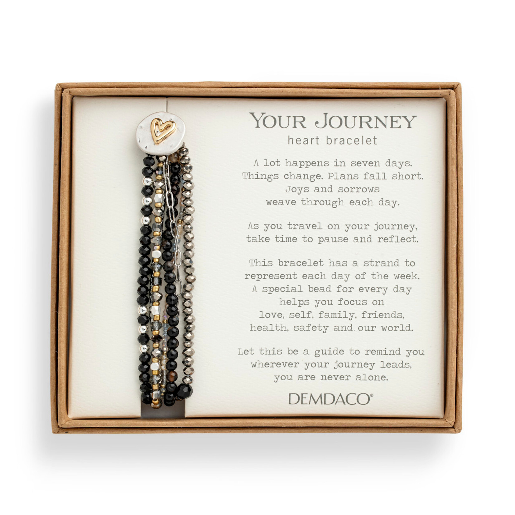 Demdaco Demdaco- Beaded Love Bracelet