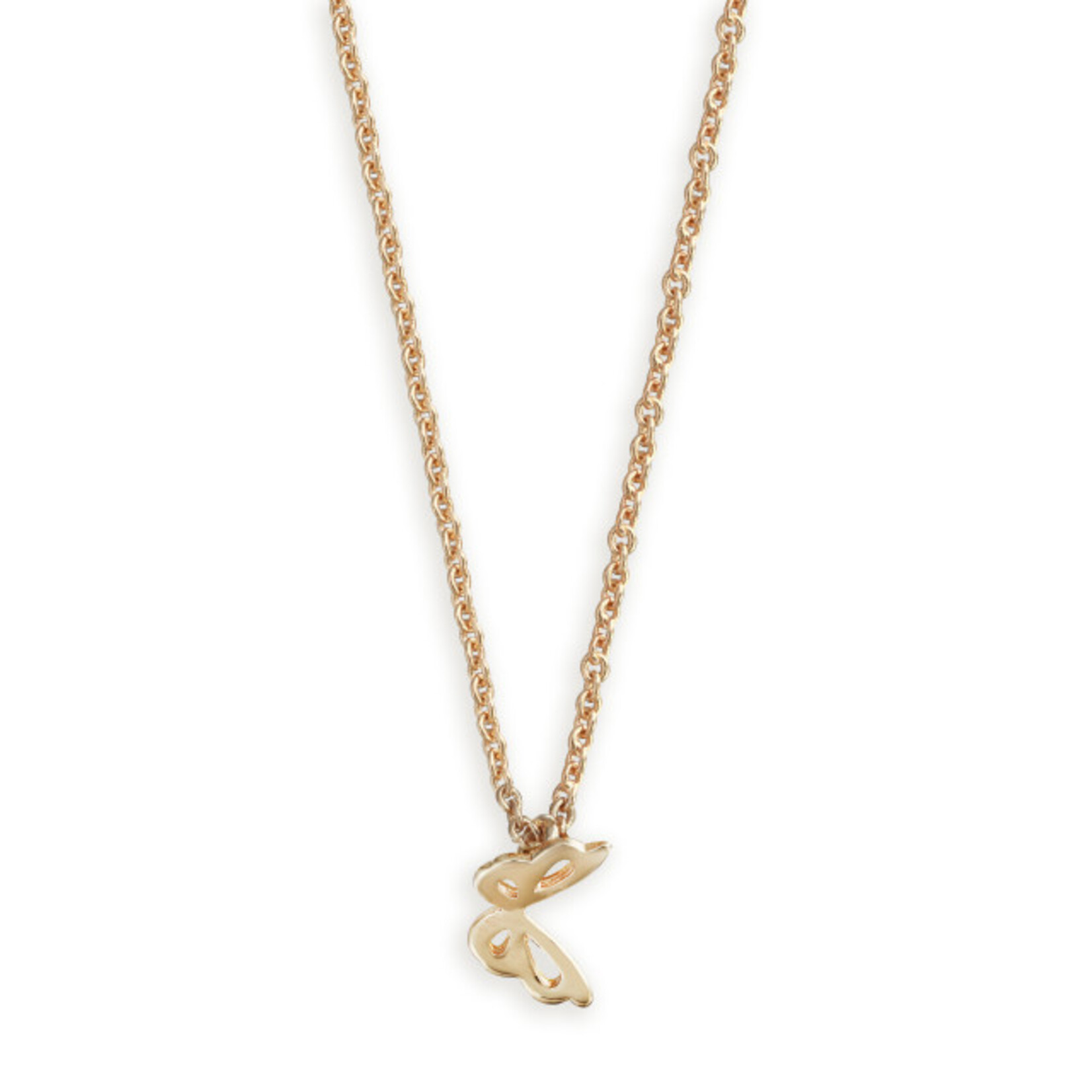Demdaco Demdaco- Simply Believe Necklace with Gold Butterfly Pendant