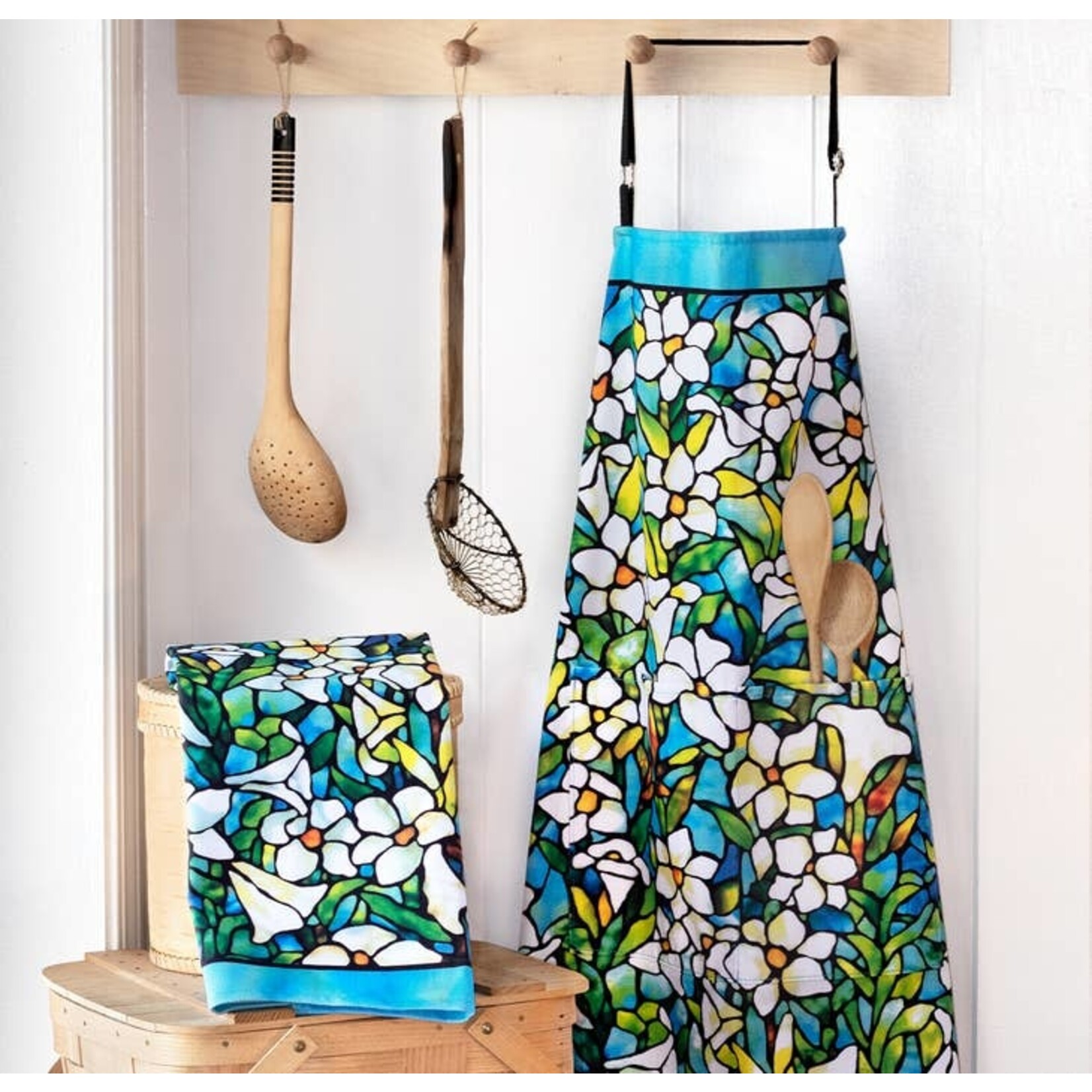 Modgy Louis C. Tiffany Field of Lilies Modgy Tea Towel