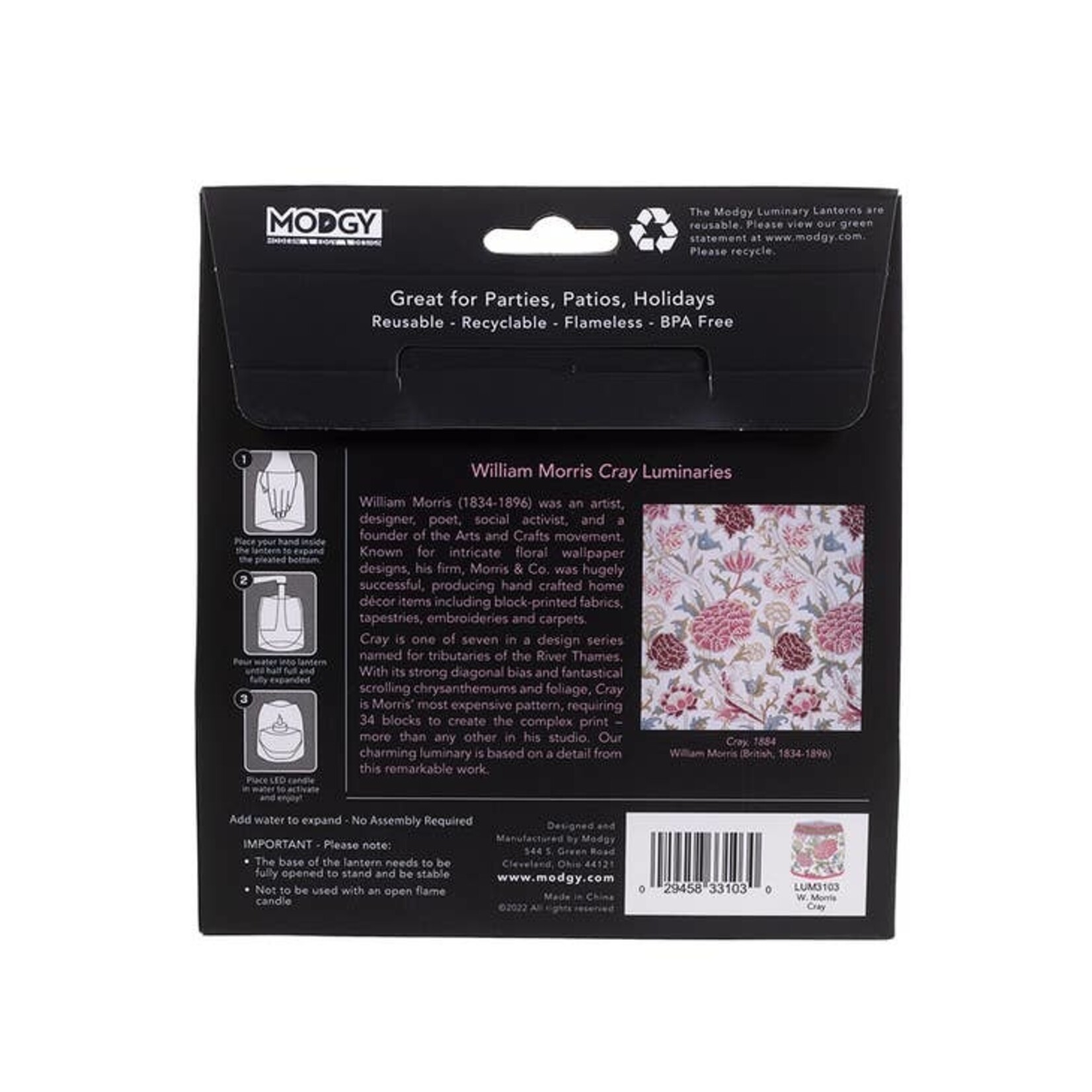 Modgy William Morris Cray Modgy Lantern