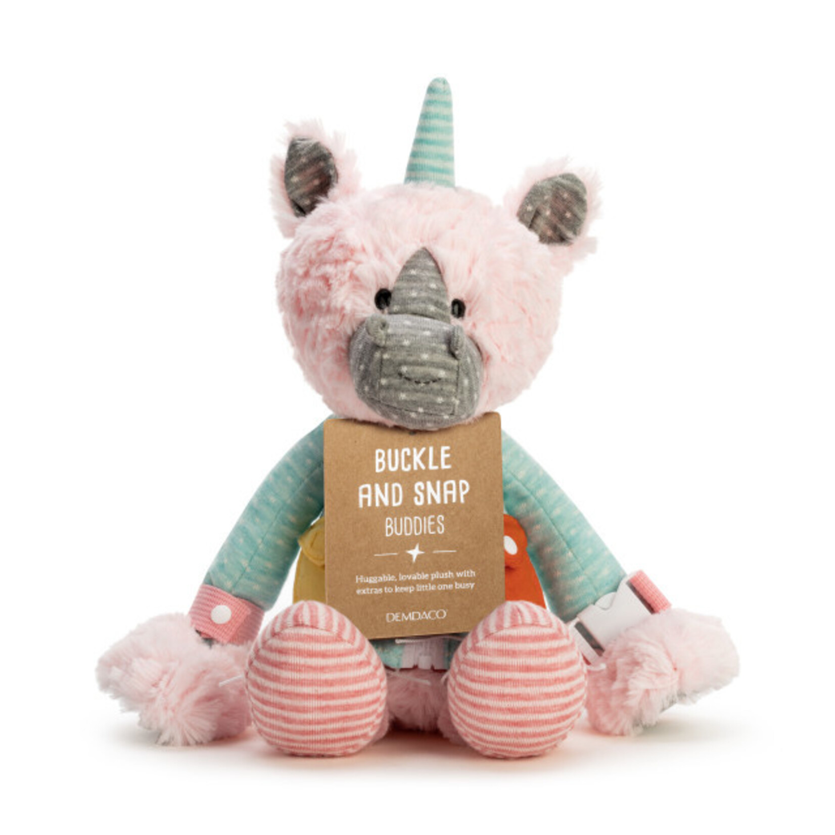 Demdaco Demdaco Buckle and Snap- Unicorn